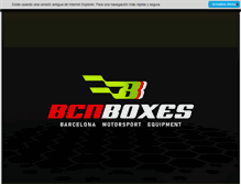 Tablet Screenshot of bcnboxes.com